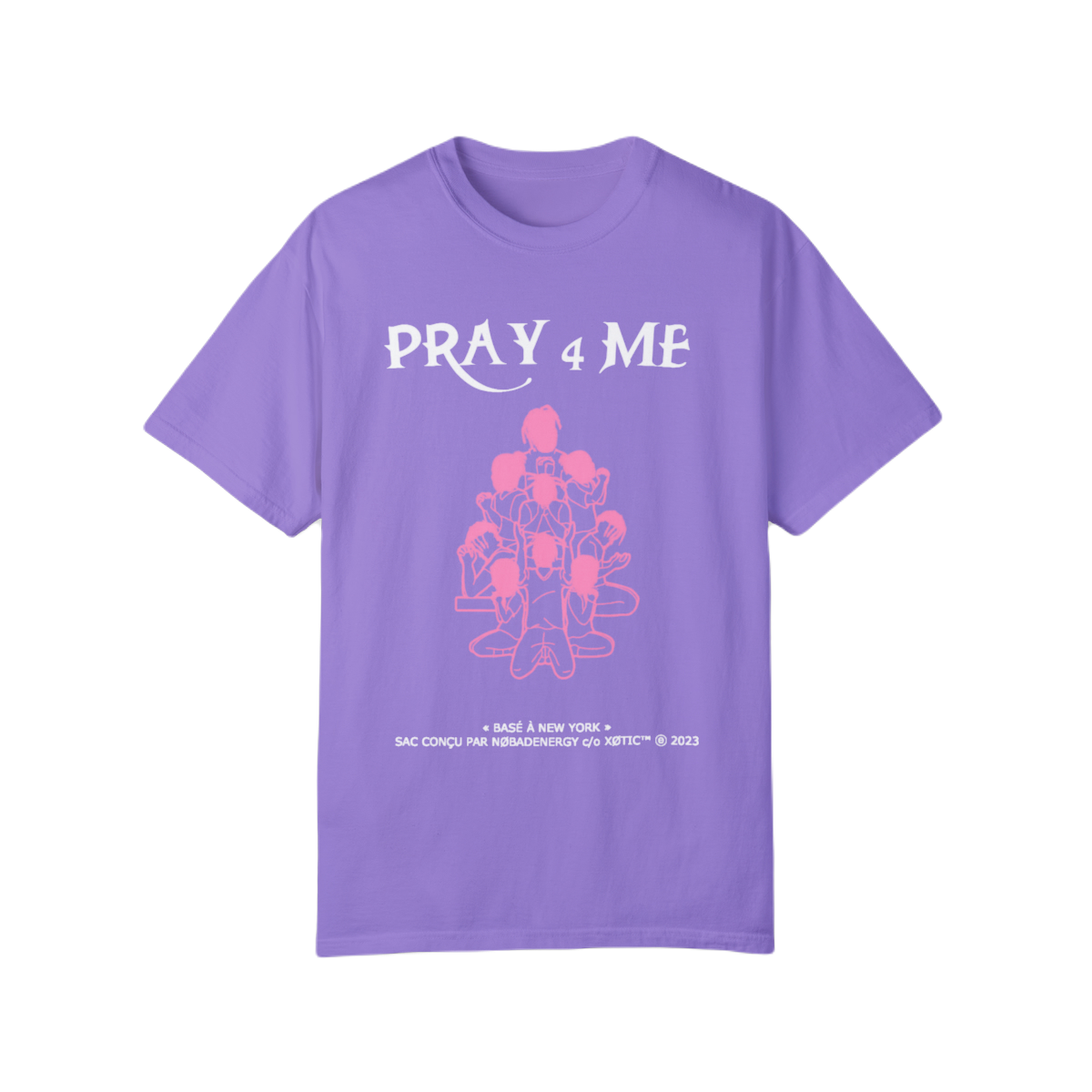 PRAY4ME Purple Mochi Tee