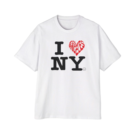 I ♡ NY ˣ LA OVERSIZED TEE